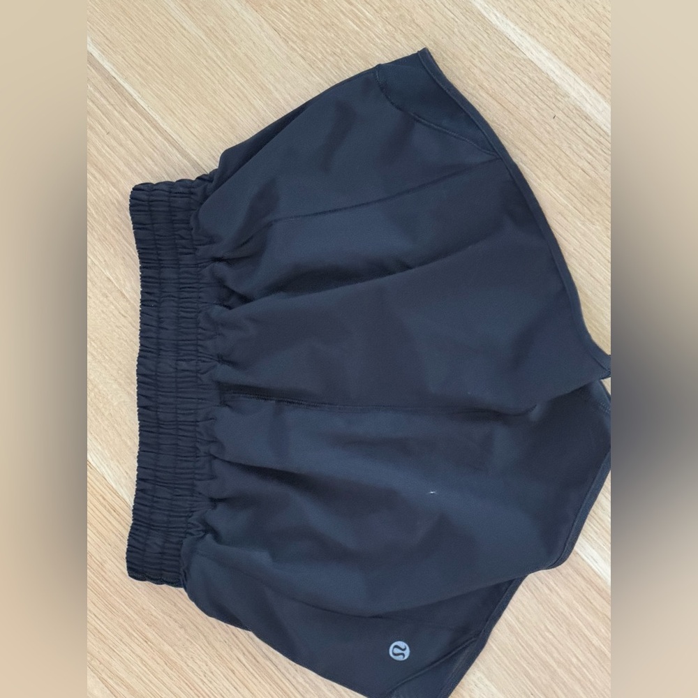 Lululemon black shorts size 2 no tags sorry